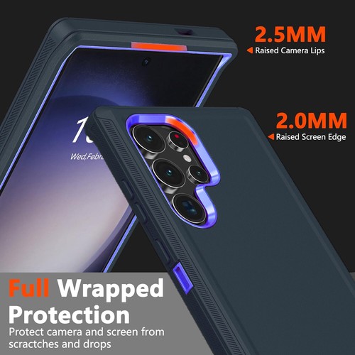 For Samsung Galaxy S24 Ultra S23+ Plus S22 S21 FE Case Phone Cover Shockproof - Picture 17 of 39