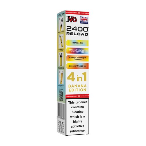 IVG 2400 4-in-1 Reload Prefilled Pods | 20mg | 45 Edition Flavours - Picture 3 of 45