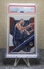 2019-20 Panini Mosaic - Luka Doncic - PSA 9 - Will To Win - Dallas Mavericks