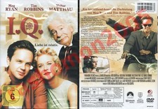 DVD IQ I.Q. THINK LOVE 1994 Tim Robbins Meg Ryan Walter Matthau Region 2 PAL NEW