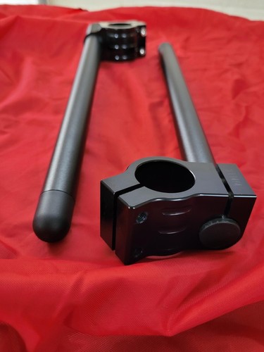 JHS Clip-On Handlebars 31mm- Race Track Days Suzuki GSXR125 Freetech - Picture 2 of 4