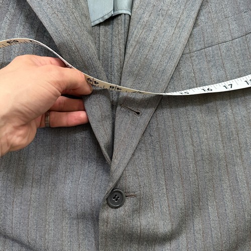 1960s 1970s Brown Striped Sport Jacket VTG Mens Suit 41 33x27 Rockabilly Wool - Picture 7 of 24