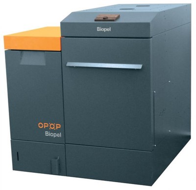 Pelletkessel Biopel 20 20KW Pelletheizung mit Pelletspeicher für 250kg Pellets