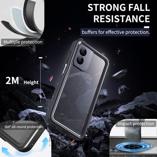 Per Motorola G Play 2024 Immersioni Impermeabile Subacqueo IP68 Custodia Protezione Completa - Foto 14 di 19