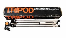 Vintage Camera Tripod Jcpenny 3 Section 3 Way Tripod