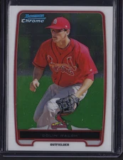 2012 BOWMAN CHROME COLIN WALSH PHOTO VARIATION SP SSP BCP137 VERY RARE CARDINALS