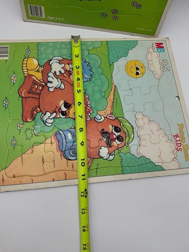 LOT 2 Vintage Milton Bradley Hasbro 1986 Potato Head Kids 25Pc Puzzles Complete! - Picture 6 of 8