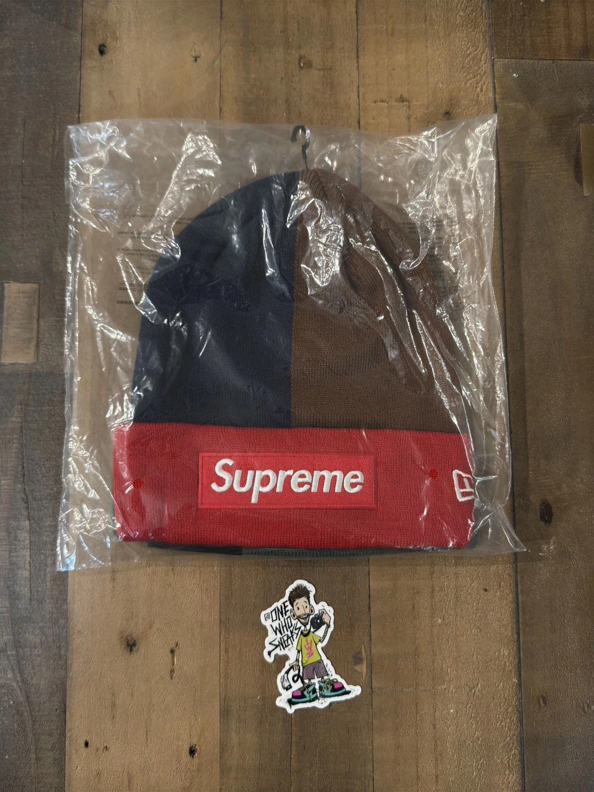 Bonnet logo boîte suprême
