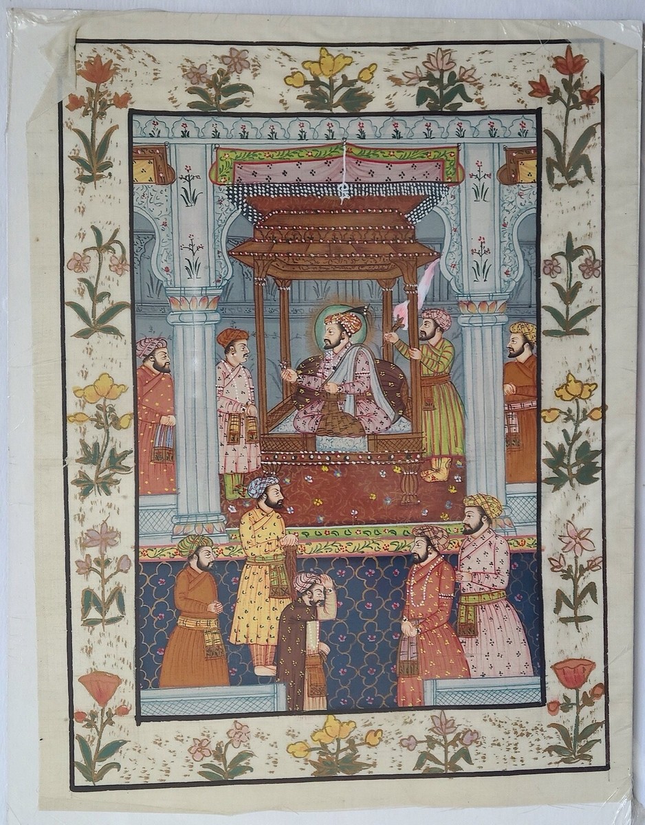 インド宮廷絵画 INDIAN COURT MINIATURE PAINTING インド宮廷絵画 INDIAN COURT MINIATURE PAINTING