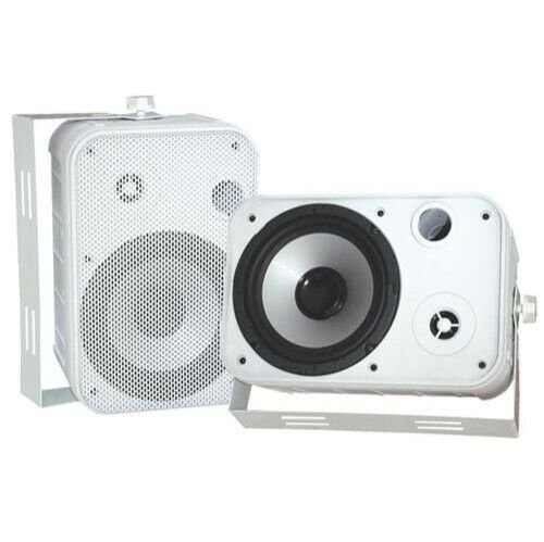 NEU PyleHome PDWR50B 6,5" Innenbereich/Aussenbereich wasserdichte Lautsprecher (schwarz) - Bild 9 von 9