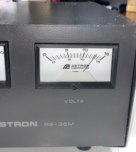 Astron RS-35M Zasilacz miernikowy 12 V 35 Amp Zasilacz HAM RADIO - Zdjęcie 6 z 6