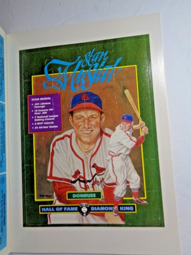1988 Donruss Team Collection Baseball Cards Boston Red Sox w/ Stan Musial Puzzle - Picture 3 of 5