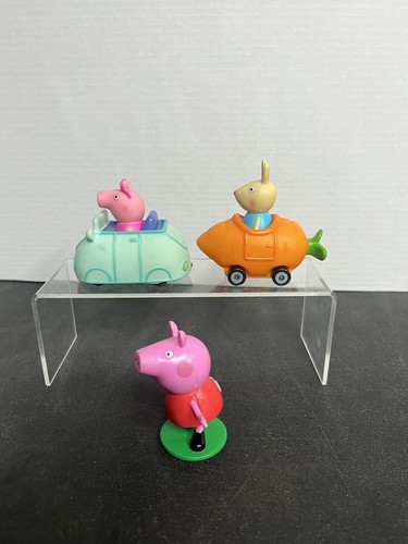 Lot Of Peppa Pig Free-Wheelin Friends Race Cars Vehicles Jazwares - Picture 4 of 9