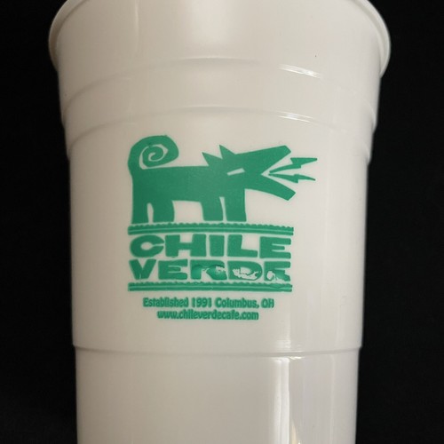 Copa Blanca Chile Verde 16oz Establecida en 1991 Columbus Ohio Vintage 1991 - Imagen 5 de 8