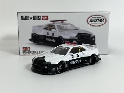 ミニカー R34GT-R KaidoWorks V2 Aero Police BLKLTD R34GT-R KaidoWorks V2 Aero Police BLKLTD - メルカリ