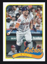 2024 Topps Series 1 #89B-27 JOSE ALTUVE 1989 Topps Baseball Throwback Insert