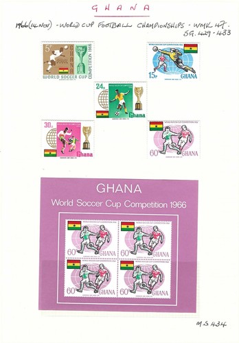 Collection of Mounted Mint Ghana Stamps, 1964-1970 - Picture 4 of 5
