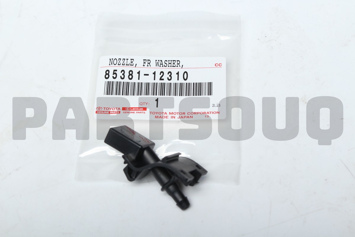 8538112310 Genuine Toyota NOZZLE SUB-ASSY, WASHER 85381