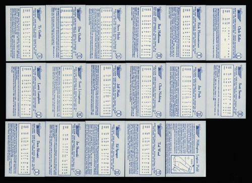 1982 FLEER #603 LEE SMITH ERROR 1987 USA SET FRANK THOMAS JIM ABBOTT AUTOGRAPHED - Picture 4 of 4