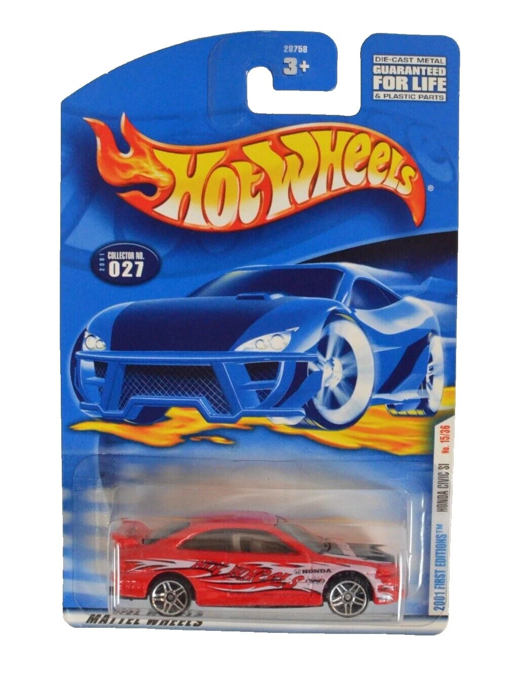 Литые модели автомобилей, грузовиков и фургонов современного производства Hot Wheels первое издание Hot Wheels Honda