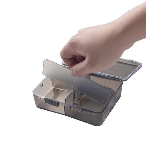 High-Capacity Organizer Box Daily Medicine Organizer U6M9 - Picture 5 of 11