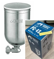 ANEST IWATA PC-4S 400ml Gravity Feed Side Cup for wider1 LPH-101 RG-3L Kiwami-1