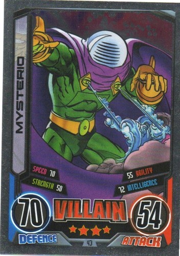 Marvel Universe Hero Attax 2012 einzelne Sammelkarten - Bild 35 von 155