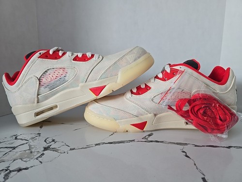 Size 10 - Air Jordan 5 Retro 2021 Low Chinese New Year - Picture 2 of 9