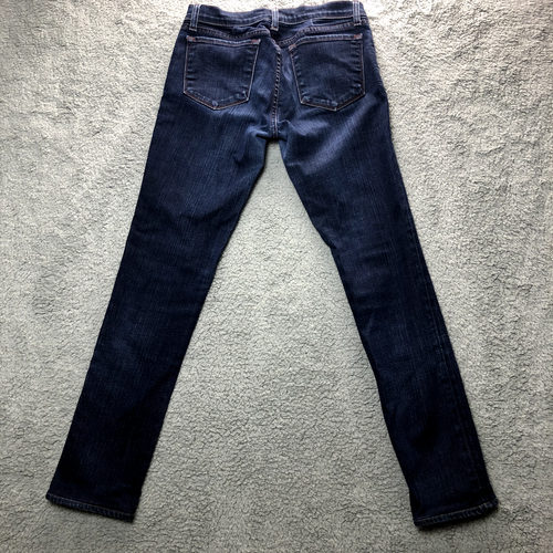Jeans skinny J Brand 29 gamba matita lavaggio denim blu scuro cotone elasticizzato - Foto 2 di 8