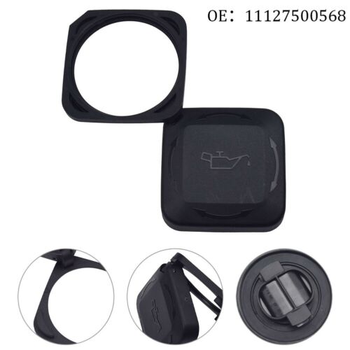 1X Reemplazo de tapa de aceite de motor OEM 11127500568 se adapta a E36/E34/E39/E46/E90/E60/E64 - Imagen 3 de 12