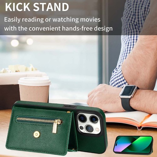 Women Crossbody Strap Wallet Case Fr iPhone 15 14 13 12 Pro Max XR Leather Cover - Picture 8 of 84