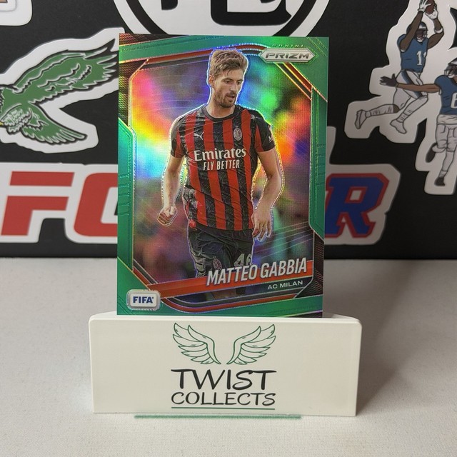 MATTEO GABBIA GREEN 3/5 2025-26 PRIZM FIFA SOCCER #30