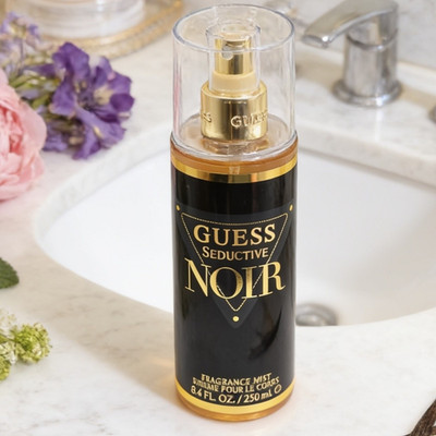 GUESS Damen Seductive Noir Parfum Körperspray Body Mist Bergamotte Edel Floral