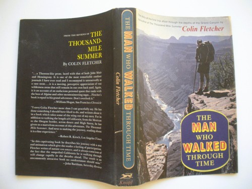 THE MAN WHO WALKED THROUGH TIME by Colin Fletcher 1968 Walking The Grand Canyon - Bild 4 von 13
