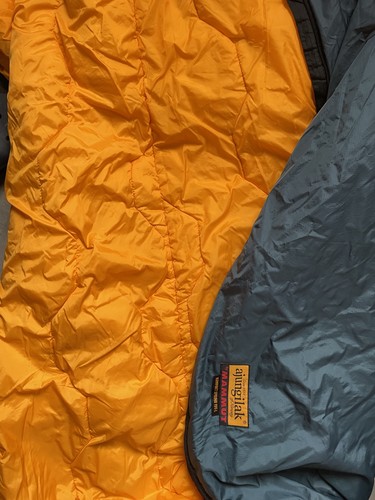 Mammut Ajungilak Igloo 195 L Kunstfaserschlafsack Schlafsack Blau sehr gut - Bild 6 von 6