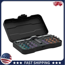 Duke 24 in 1 Magnetic Screwdriver Head Set PC Phone Electronics Repair Tool Kit