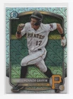 2025 Bowman Chrome KONNOR GRIFFIN Mega Mojo Refractor #BCP-86 Pirates