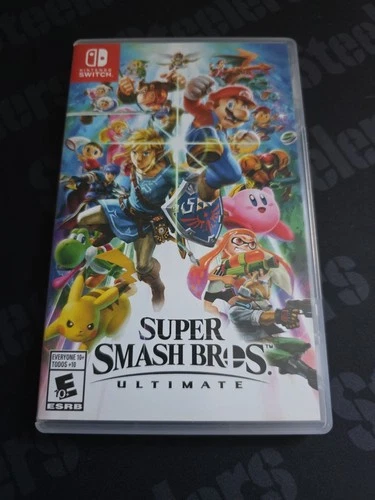 Super Smash Bros. Ultimate Nintendo Switch Authentic Tested CIB