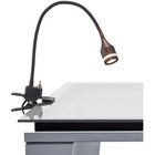 Adesso 3217-01 Prospect 10 inch 3.00 watt Black Clip Lamp Portable Light