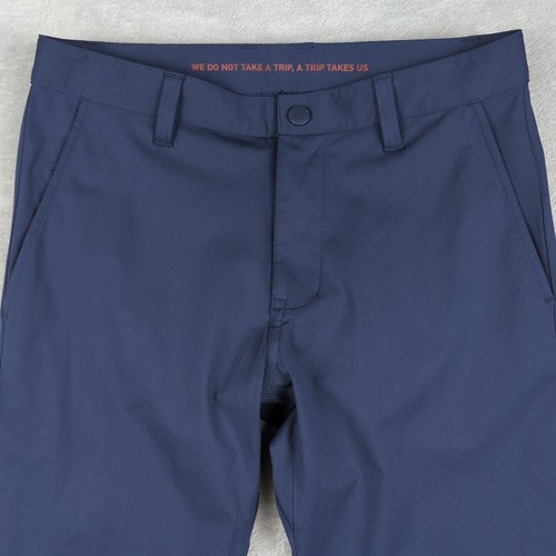 Herren Rhone Blue Commuter Hose Performance Chinohose Größe 28 - Bild 2 von 19