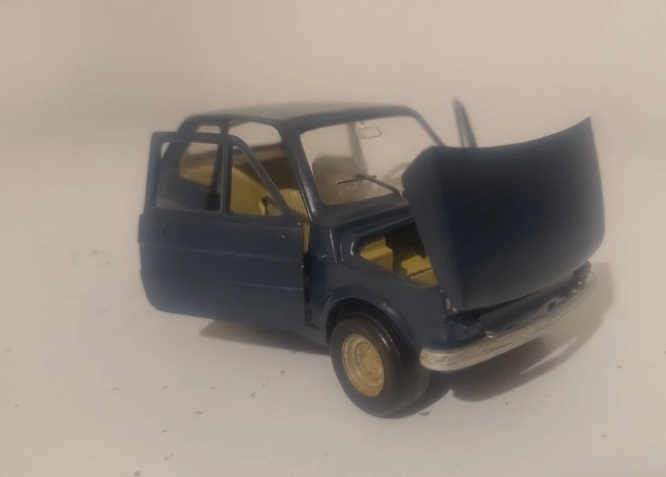 Fiat 126 Polistil 1/25 Blu 650 Base - Immagine 3 di 4