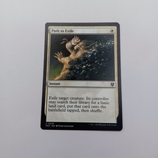 Path to Exile MTG Rare Magic: The Gathering Murders of Karlov Manor Commander