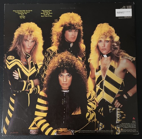 STRYPER - TO HELL WITH THE DEVIL - ENIGMA RECORDS (PJAS-73237) VINYL LP - Picture 2 of 9