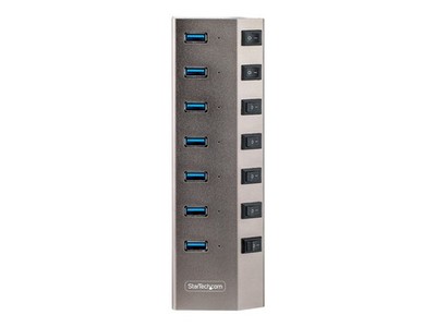 StarTech.com 7-PORT SELF-POWERED USB-C HUB WITH INDIVIDUAL ON/OFF SWITCHES