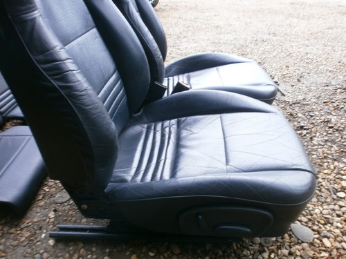 PORSCHE 911 TURBO 996 GT3 986 ELECTRIC SPORT LEATHER FR & R SEAT SET GENUINE 85K - Bild 8 von 24