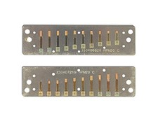 Suzuki 10-hole harmonica MANJI M-20 E 7th key replacement reed plate reed plate