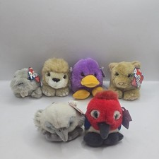 Lot Of 6 1990's Puffkins Collectible Key Rings