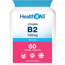 Vitamin B2 Riboflavin 100mg Tablets | Migraine attacks | Headache