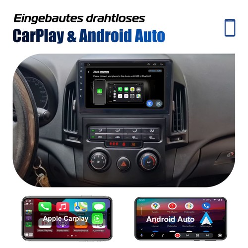 For 2006-2011 Hyundai i30 9" Carplay Android 14 Car Stereo Radio GPS Navi SWC - Bild 12 von 15
