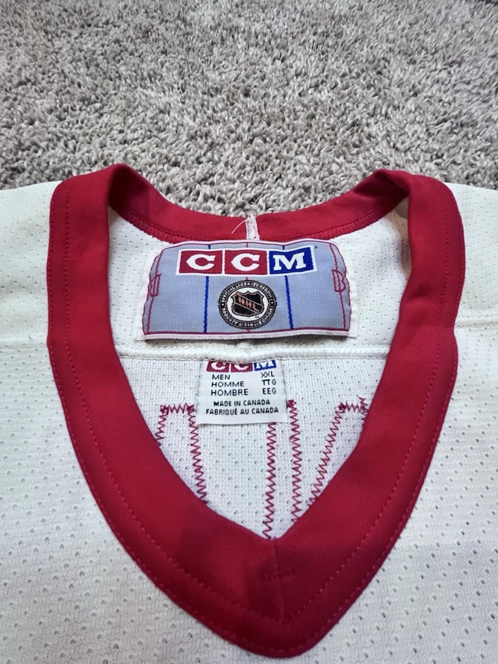 Camiseta deportiva vintage CCM Detroit Red Wings Brendan Shanahan #14 NHL auténtica XXL Foto 3 de 4
